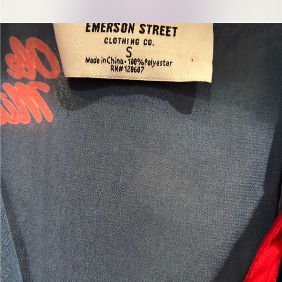 Emerson Street SEC Ole Miss Rebels sheer top size small. - Picture 3 of 5